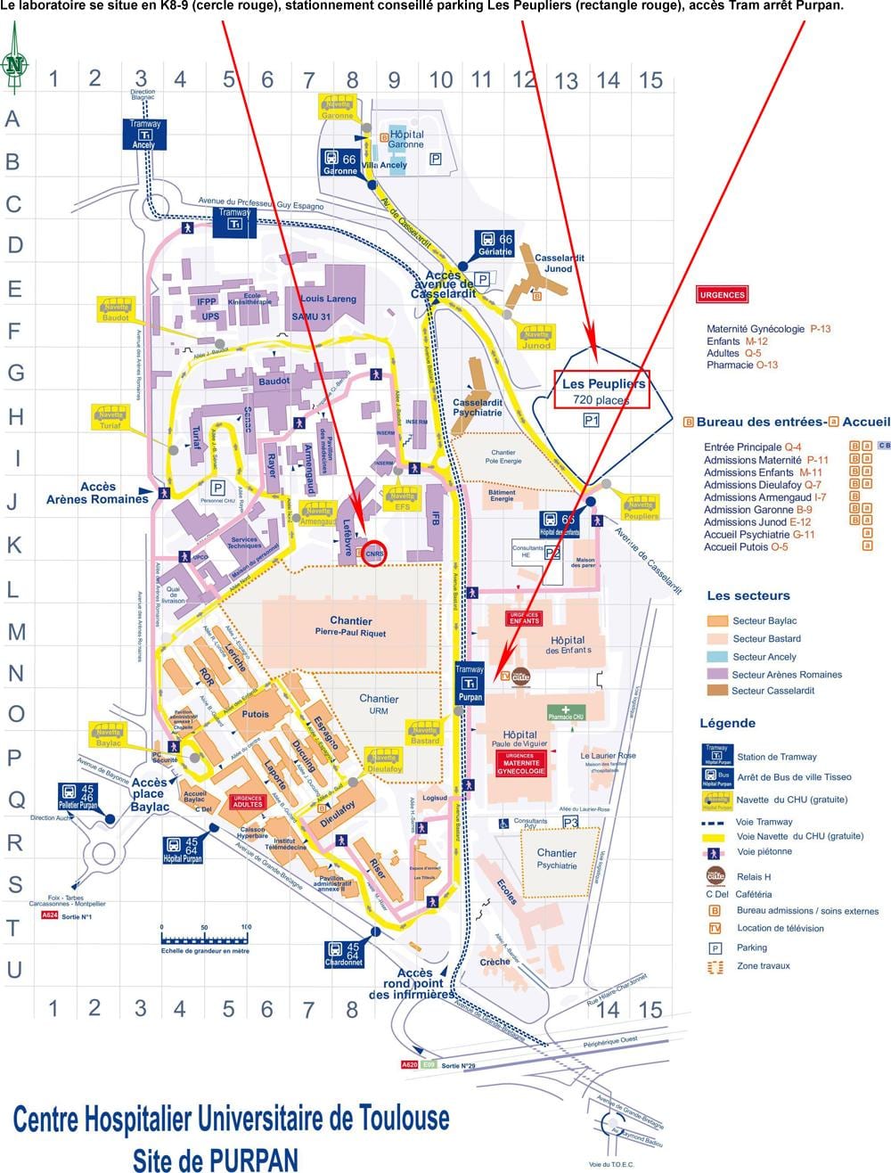 kartu hospital Toulouse