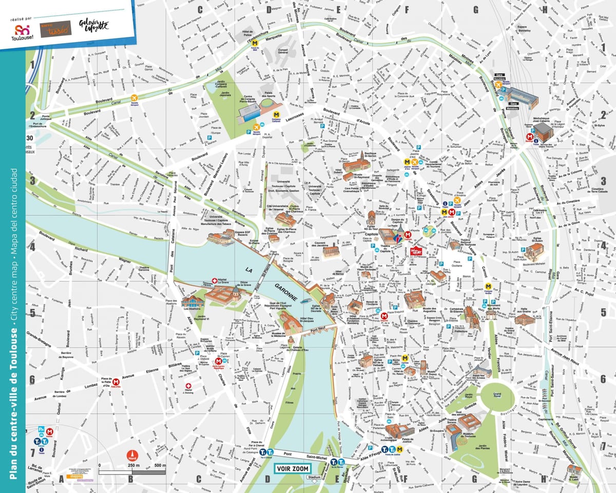 PDF format karti Toulouse
