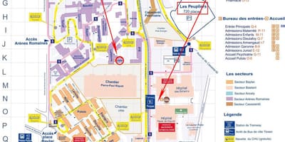 Kartu hospital Toulouse