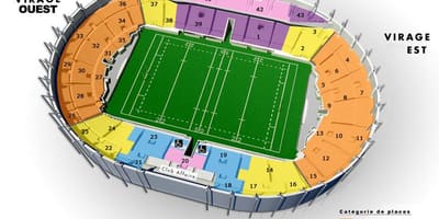 Kartu za stadion Toulouse 