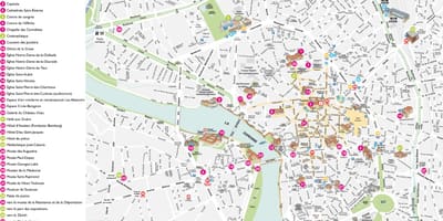 Turizam Toulouse karti