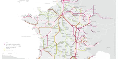Željeznički kolodvor Toulouse karti